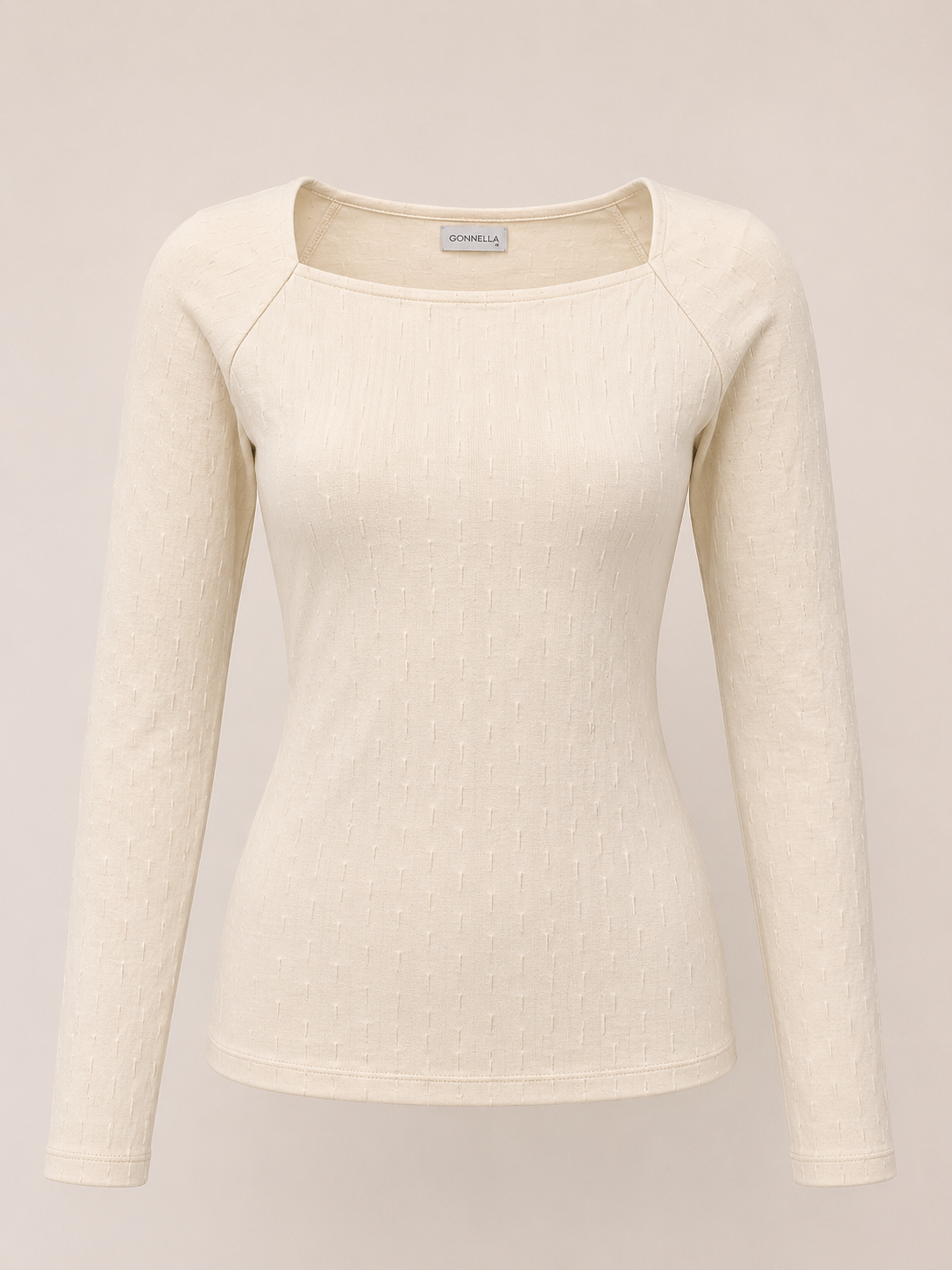 WHITE MESH SLEEVE TOP