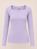 LIGHT PURPLE SLEEVE TOP