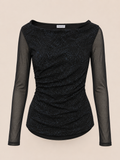 BLACK SLEEVE TOP