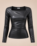 BLACK SLEEVE TOP